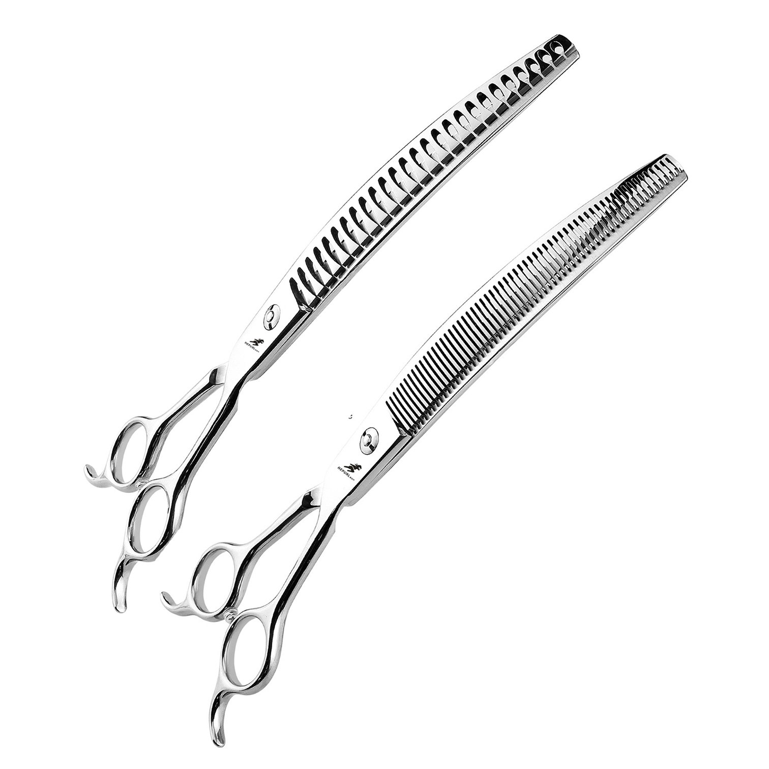 Professional Pet Grooming Scissors Curved - Forbici per toelettatura cani Giappone Acciaio