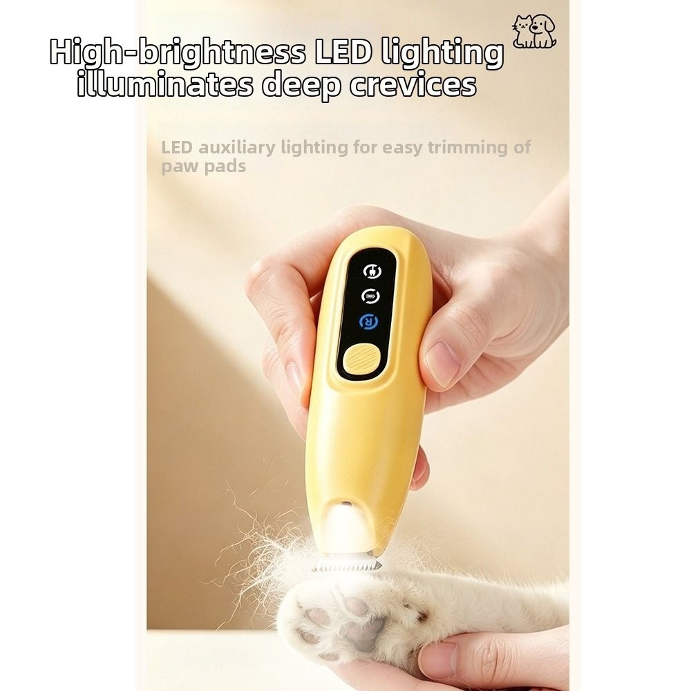Cordless Dog Clippers Low Noise Grooming - Pratico tagliapelo per zampe di animali