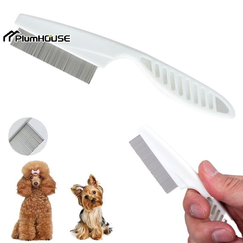 Flea Comb Fine Tooth Pet Tear Stain - Pettine per pulire le macchie causate