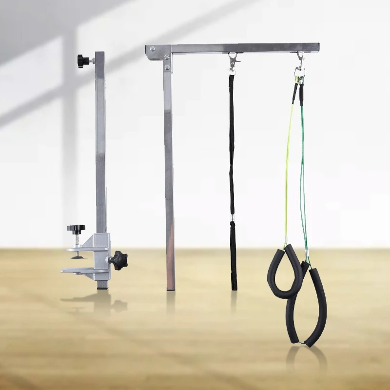 Folding Pet Grooming Table Arm Clamp - Braccio regolabile in acciaio inossidabile, pieghevole,