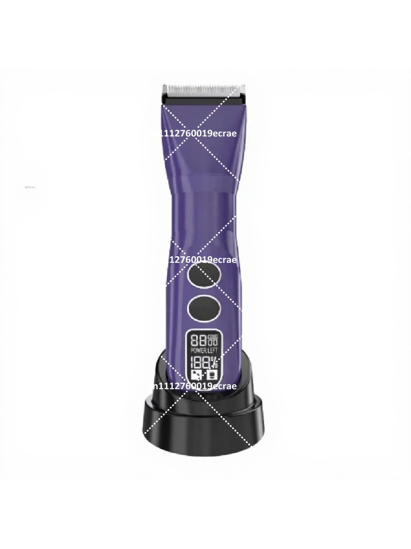 Cordless Dog Clippers Low Noise Grooming - Tosatrice Regolabile Silenziosa per Animali Domestici,