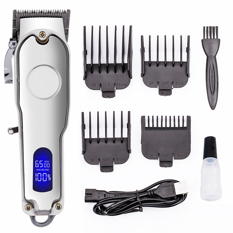 Cordless Dog Clippers Low Noise Grooming - Tosatrice Elettrica Professionale ad Alta Potenza