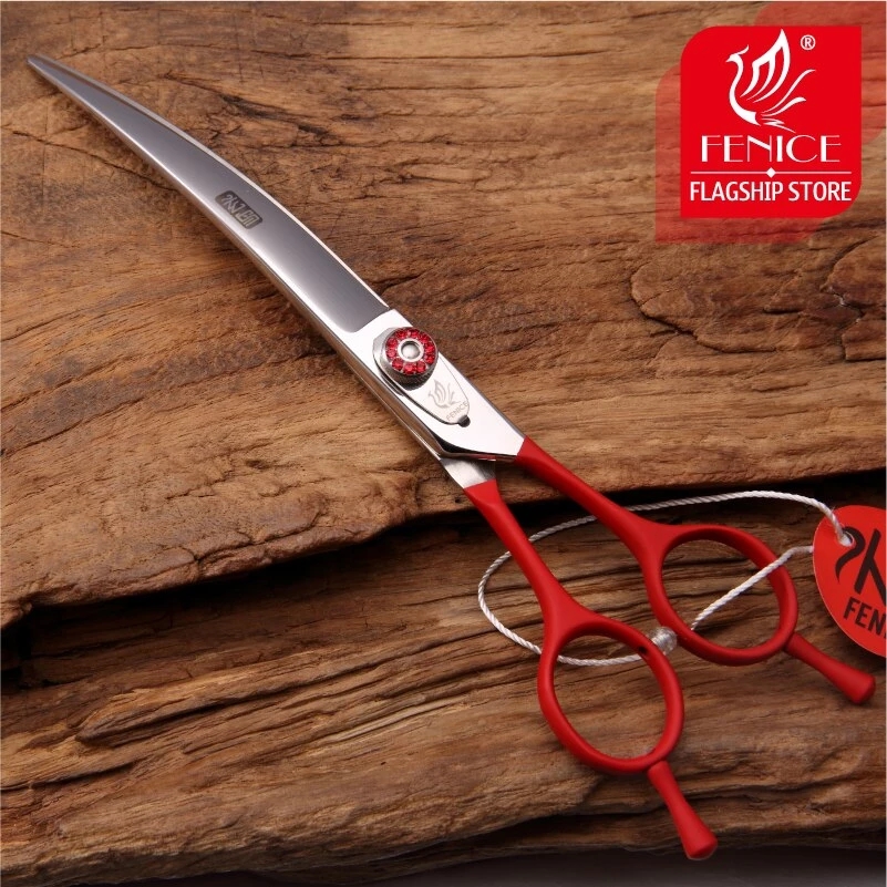 Forbici Professionali Curve pe - Professional Pet Grooming Scissors Curved recensione e prezzo