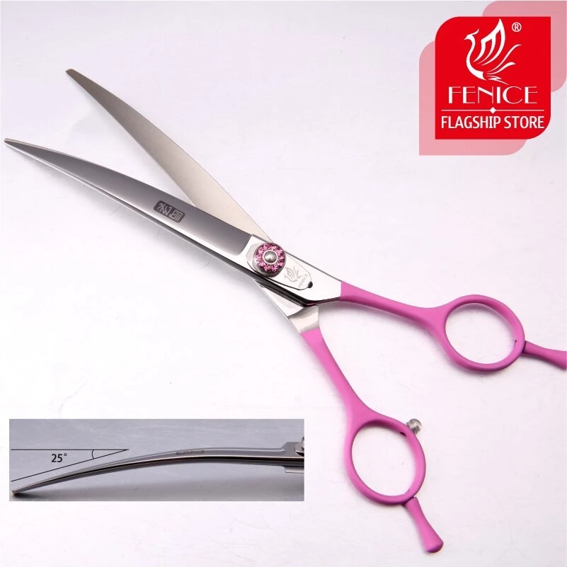 Forbici Professionali Curve pe - Professional Pet Grooming Scissors Curved recensione e prezzo