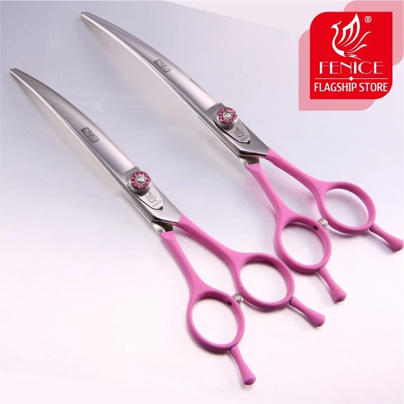 Forbici Professionali Curve pe - Professional Pet Grooming Scissors Curved recensione e prezzo