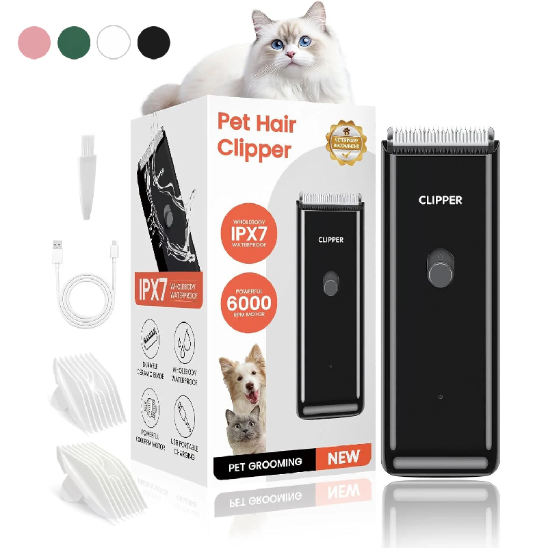 Tosatrice per Cani Senza Fili  - Cordless Dog Clippers Low Noise Grooming recensione e prezzo