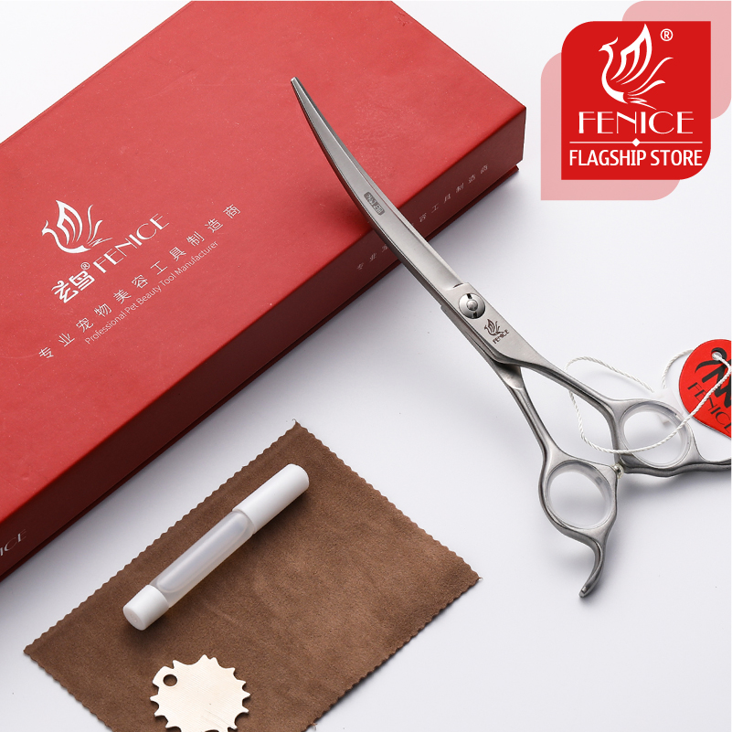 Forbici da 6.5/7.0/7.5 pollici - Professional Pet Grooming Scissors Curved recensione e prezzo