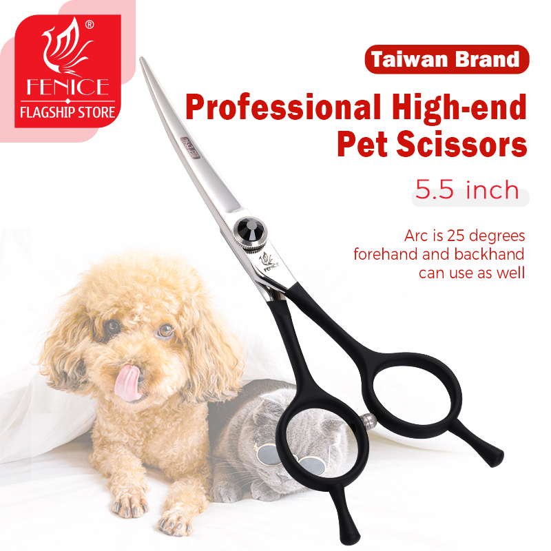 Forbici curve professionali Fe - Professional Pet Grooming Scissors Curved recensione e prezzo