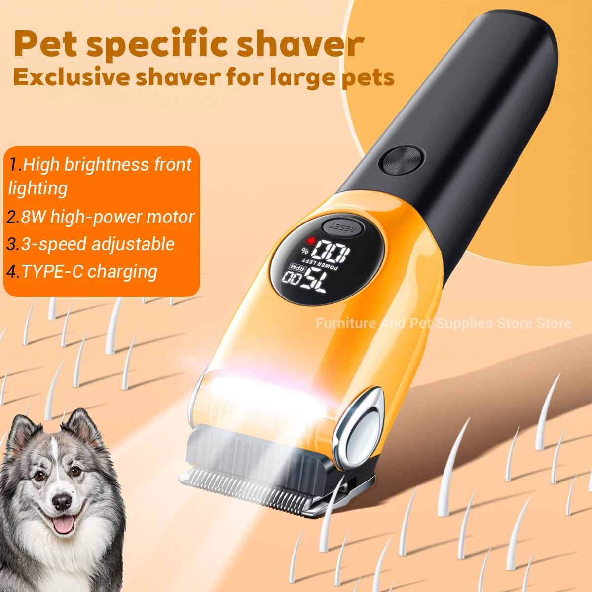 Tosatrice Elettrica Profession - Cordless Dog Clippers Low Noise Grooming recensione e prezzo