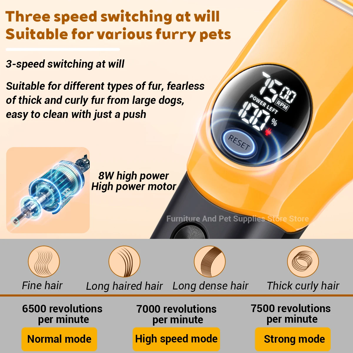 Tosatrice Elettrica Profession - Cordless Dog Clippers Low Noise Grooming recensione e prezzo