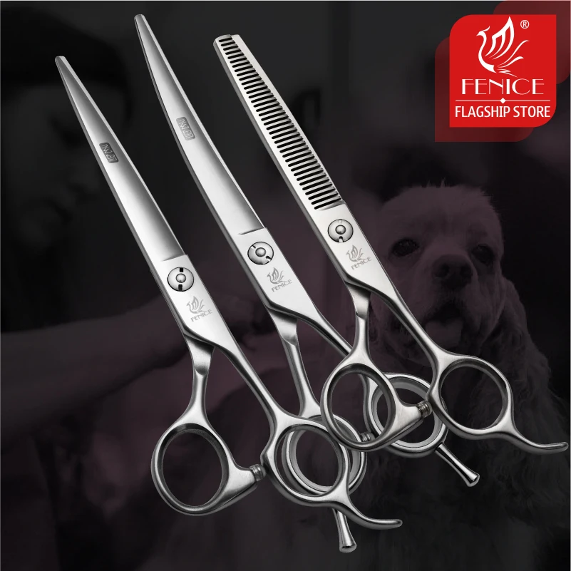 Fenice 6.5/7.0/7.5/8.0 Set di  - Professional Pet Grooming Scissors Curved recensione e prezzo