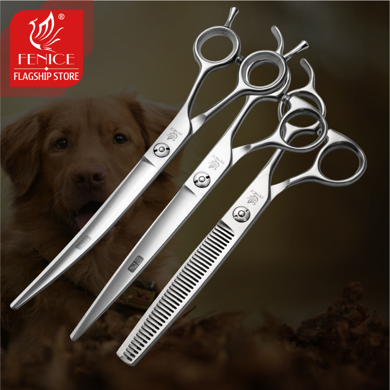 Fenice 6.5/7.0/7.5/8.0 Set di  - Professional Pet Grooming Scissors Curved recensione e prezzo