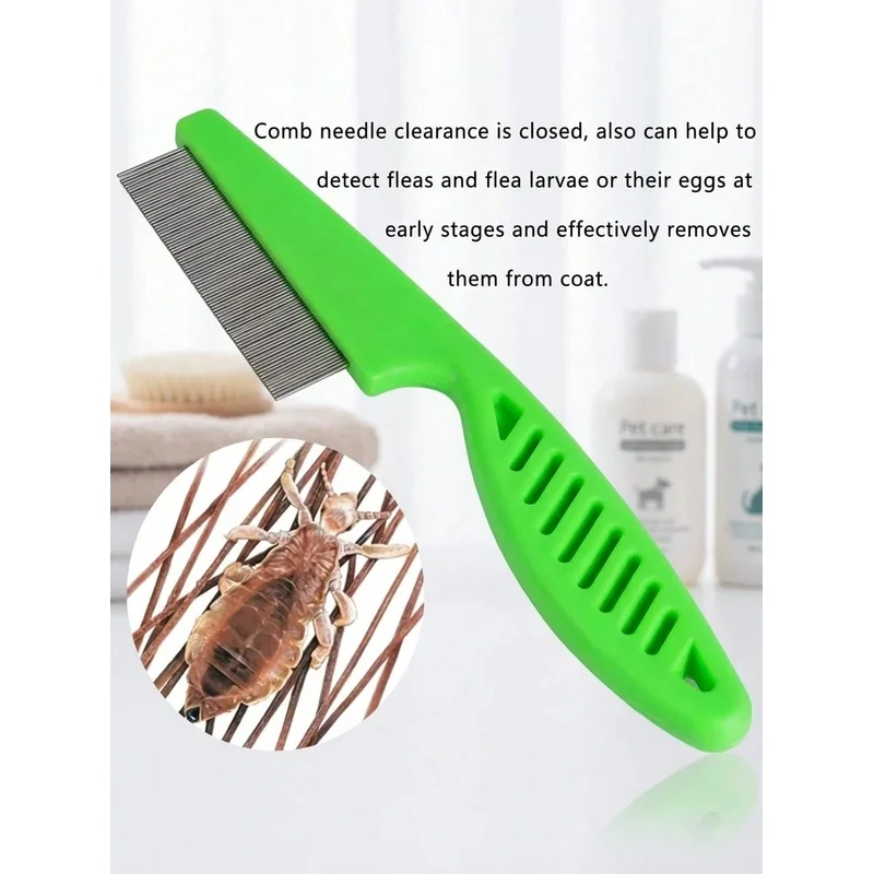 Pettine per la rimozione di ma - Flea Comb Fine Tooth Pet Tear Stain recensione e prezzo