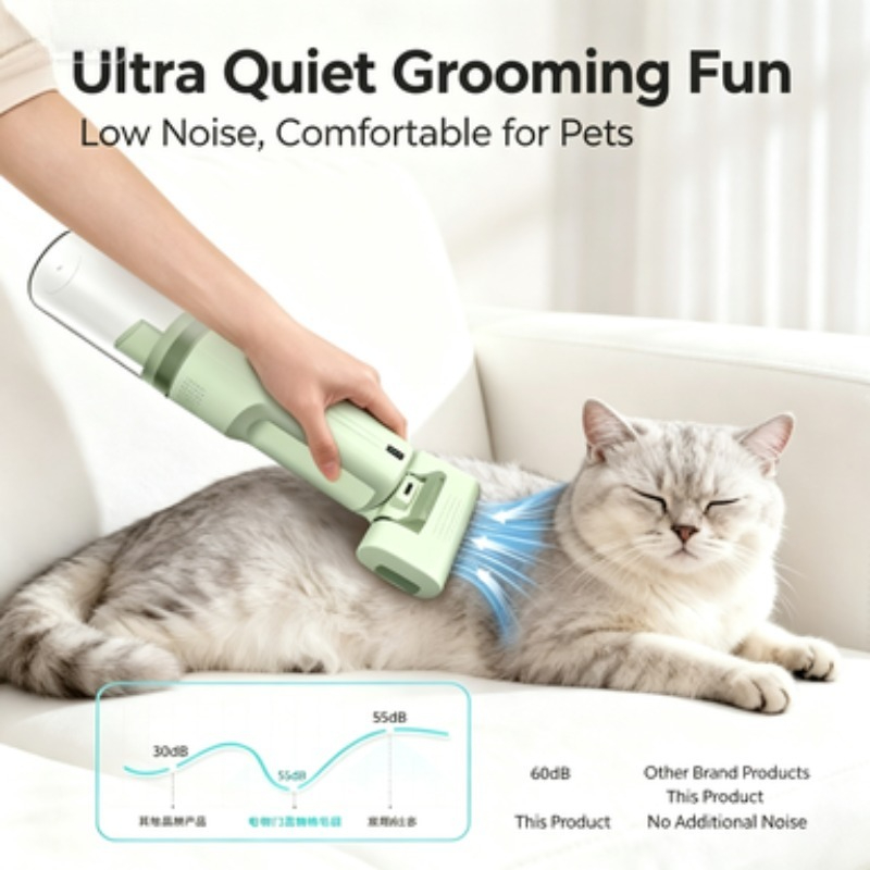 ZONGYAN Aspirapolvere per la t - Pet Grooming Vacuum Suction Kit 5 In 1 recensione e prezzo