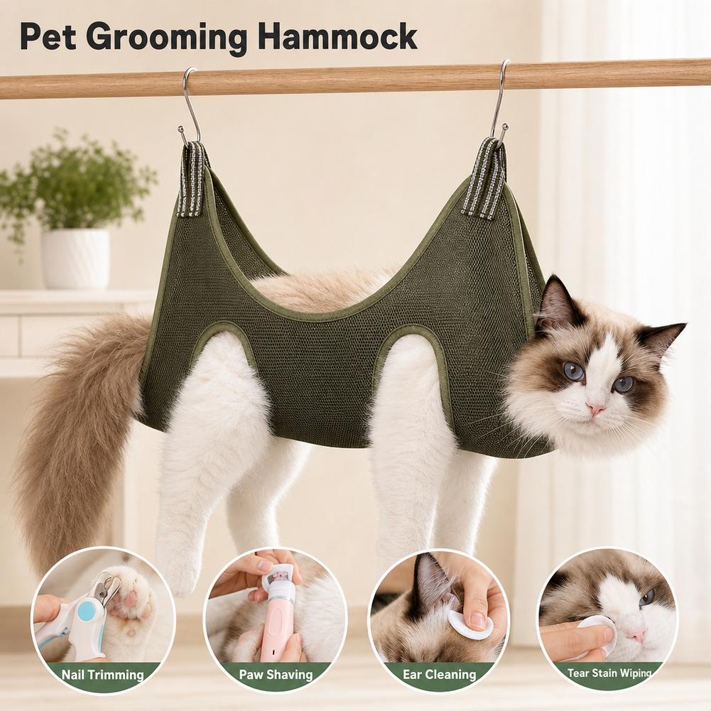 Amaca per toelettatura animali - Pet Grooming Hammock Sling Restraint recensione e prezzo
