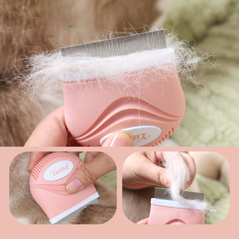Pettine Antipulci per Animali  - Flea Comb Fine Tooth Pet Tear Stain recensione e prezzo