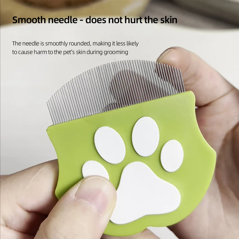Pettine Antipulci per Cani e G - Flea Comb Fine Tooth Pet Tear Stain recensione e prezzo