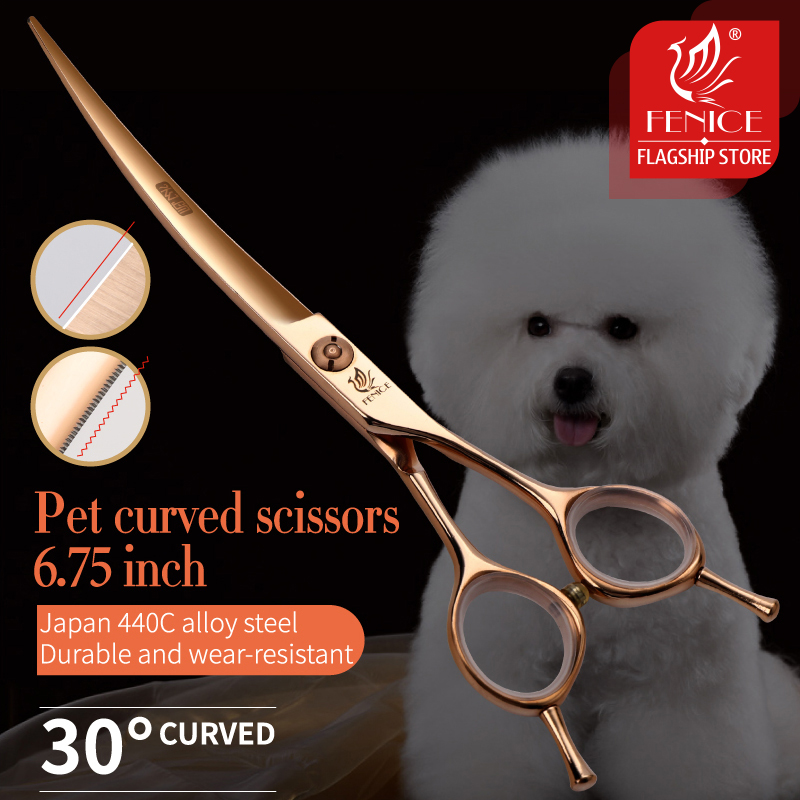Fenice 6.25/6.75 pollici profe - Professional Pet Grooming Scissors Curved recensione e prezzo
