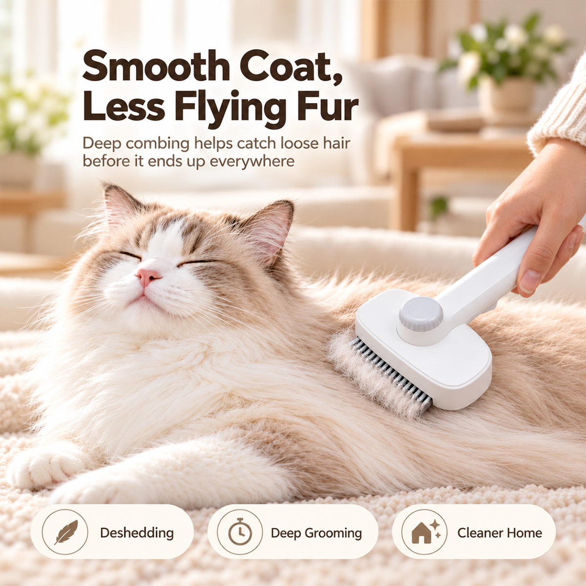 1 pz Spazzola 2 in 1 per toele - Slicker Brush Self Cleaning Pet Grooming recensione e prezzo