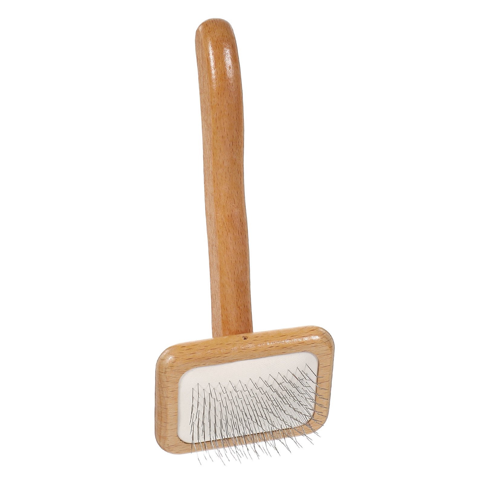 Pettine in legno per cani, spa - Slicker Brush Self Cleaning Pet Grooming recensione e prezzo