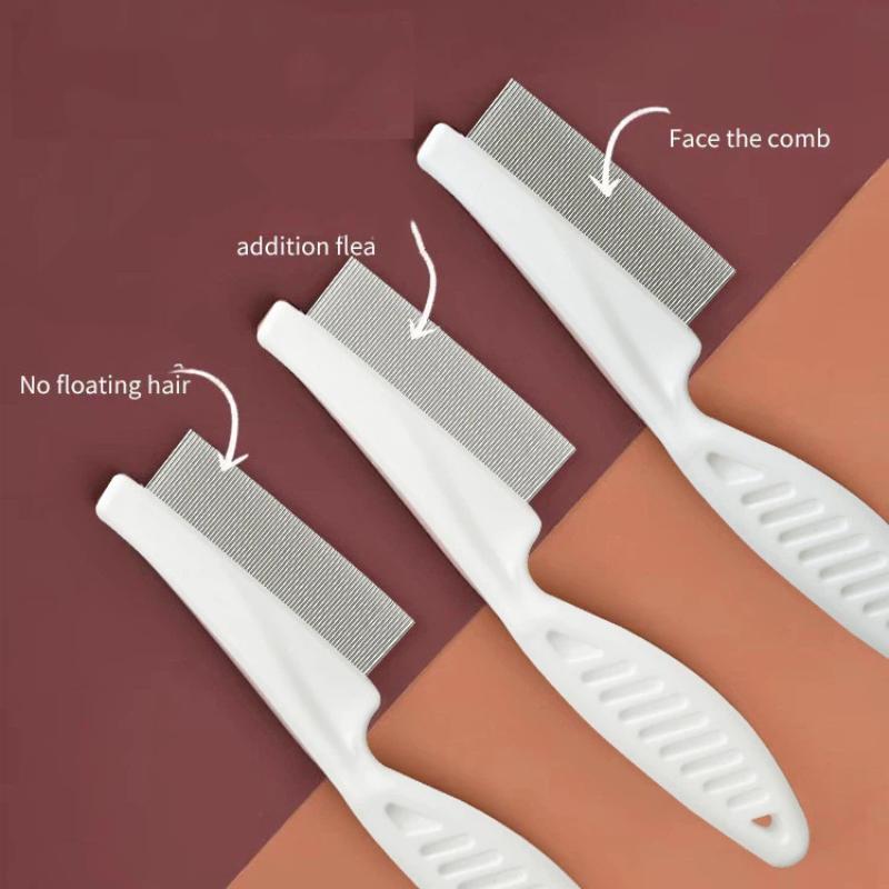 Pettine per pulci e macchie la - Flea Comb Fine Tooth Pet Tear Stain recensione e prezzo