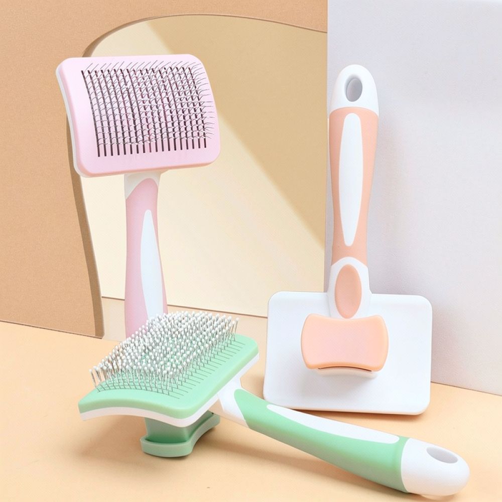 Strumento per la toelettatura  - Slicker Brush Self Cleaning Pet Grooming recensione e prezzo