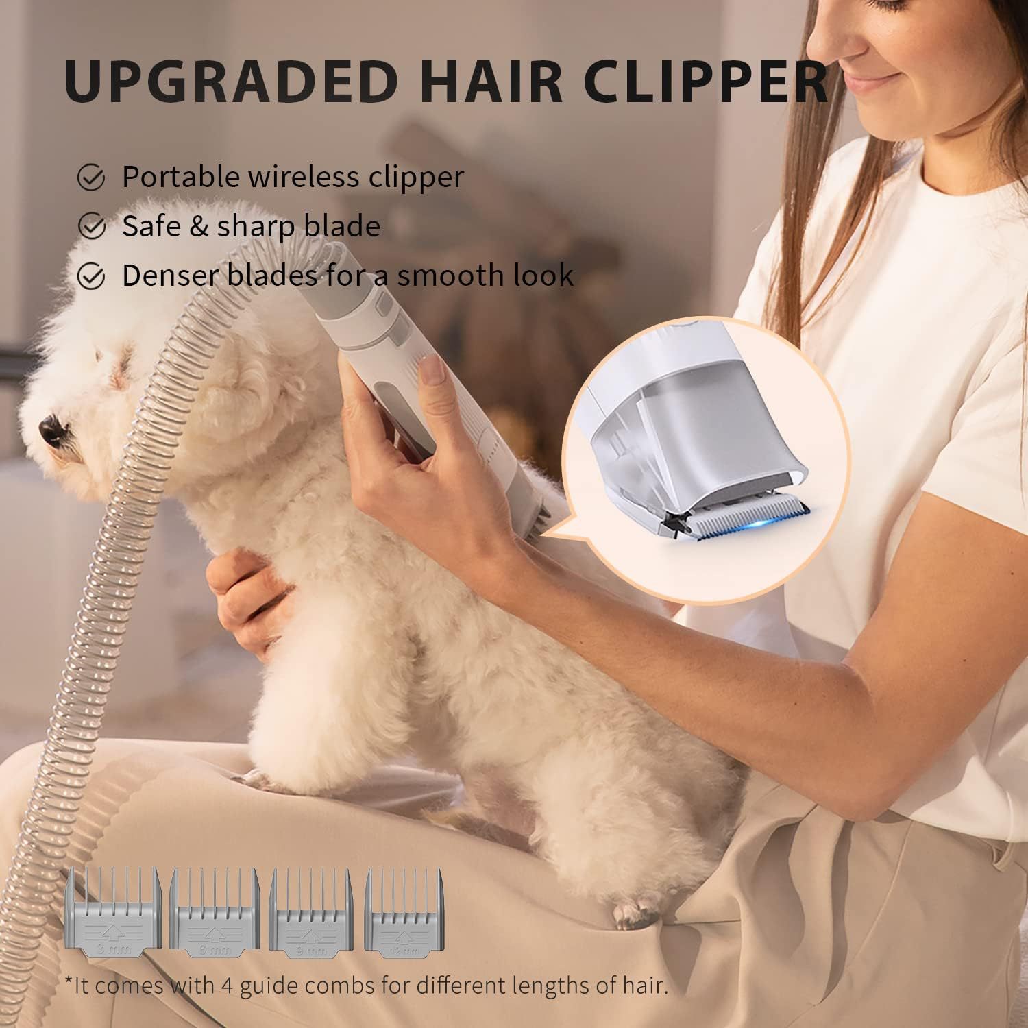 PETKIT Airclipper Kit aspirapo - Pet Grooming Vacuum Suction Kit 5 In 1 recensione e prezzo
