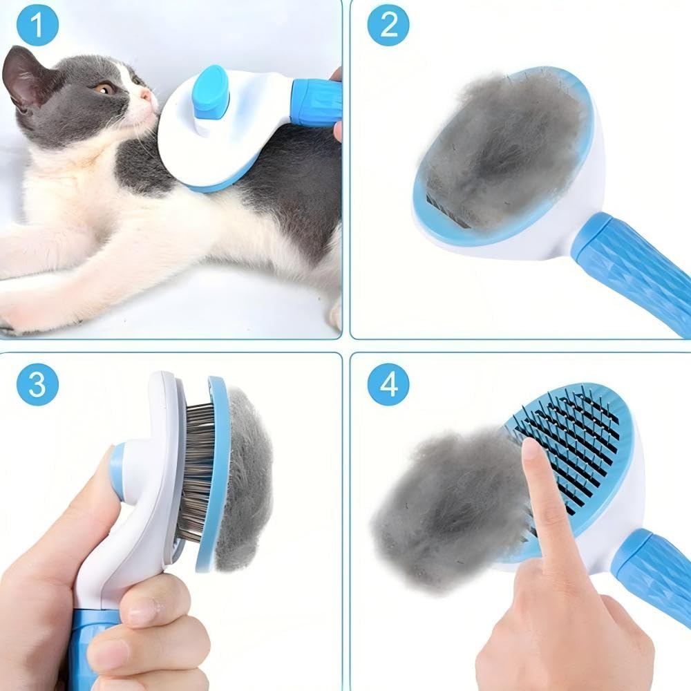 Spazzola Autopulente per Anima - Slicker Brush Self Cleaning Pet Grooming recensione e prezzo