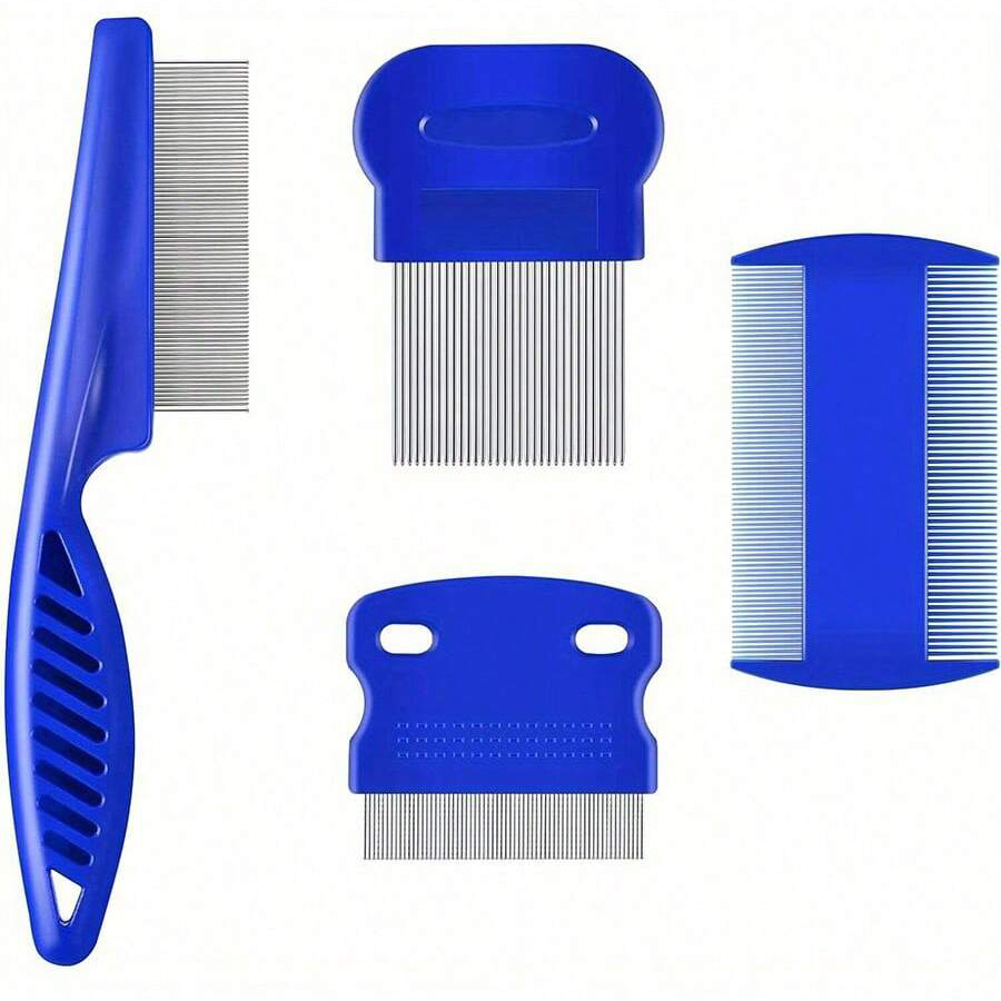 Set di 4/6 pettini per animali - Flea Comb Fine Tooth Pet Tear Stain recensione e prezzo