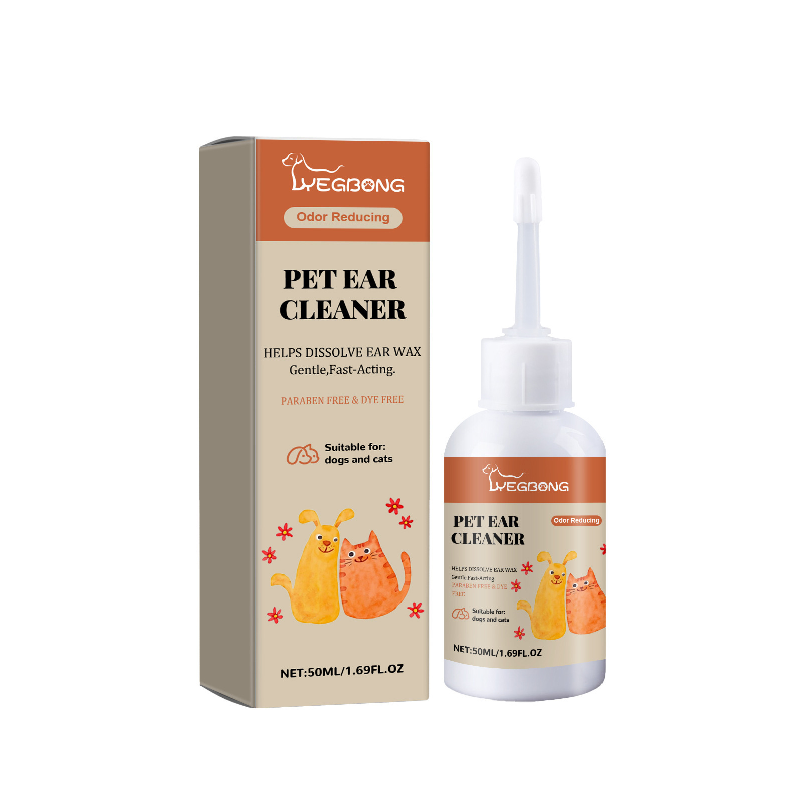 Detergente per le orecchie del - Dog Ear Cleaner Solution Drops Wash recensione e prezzo