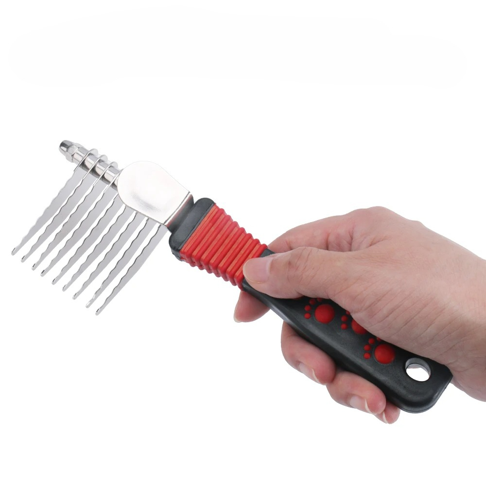 Spazzola per Sottopelo di Anim - Undercoat Rake Dematting Tool Dog Shedding recensione e prezzo