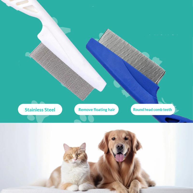 【CC】Pettine per la rimozione d - Flea Comb Fine Tooth Pet Tear Stain recensione e prezzo