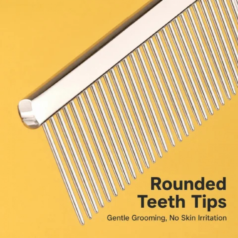 Pettine per toelettatura anima - Flea Comb Fine Tooth Pet Tear Stain recensione e prezzo
