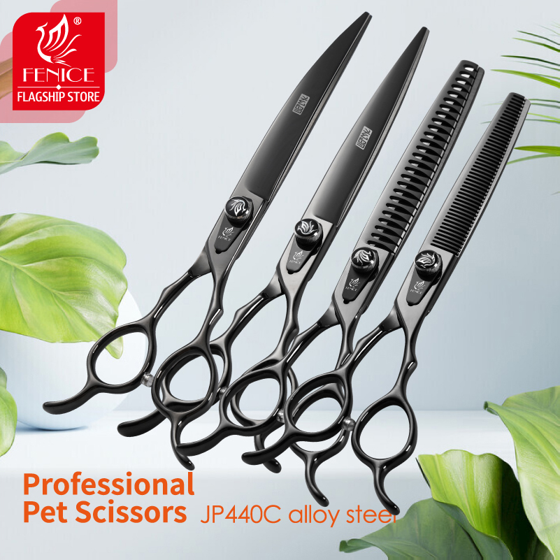 Fenice JP440C Acciaio Professi - Professional Pet Grooming Scissors Curved recensione e prezzo