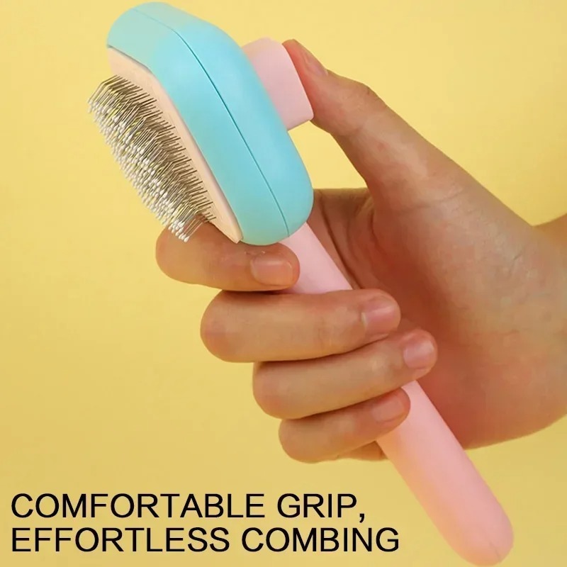Spazzola autopulente per la to - Slicker Brush Self Cleaning Pet Grooming recensione e prezzo