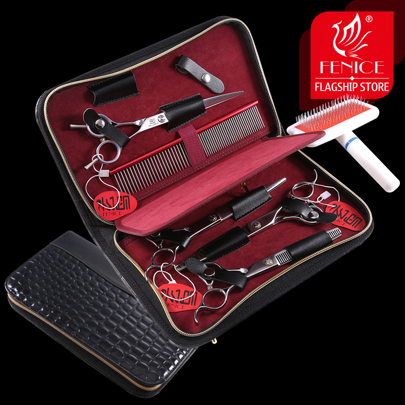 Set di forbici per toelettatur - Professional Pet Grooming Scissors Curved recensione e prezzo