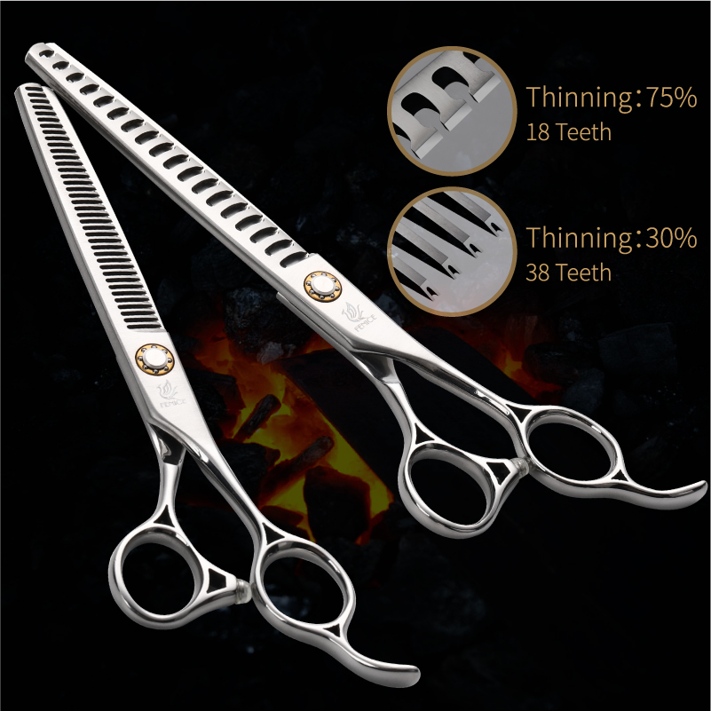 Set di forbici per toelettatur - Professional Pet Grooming Scissors Curved recensione e prezzo