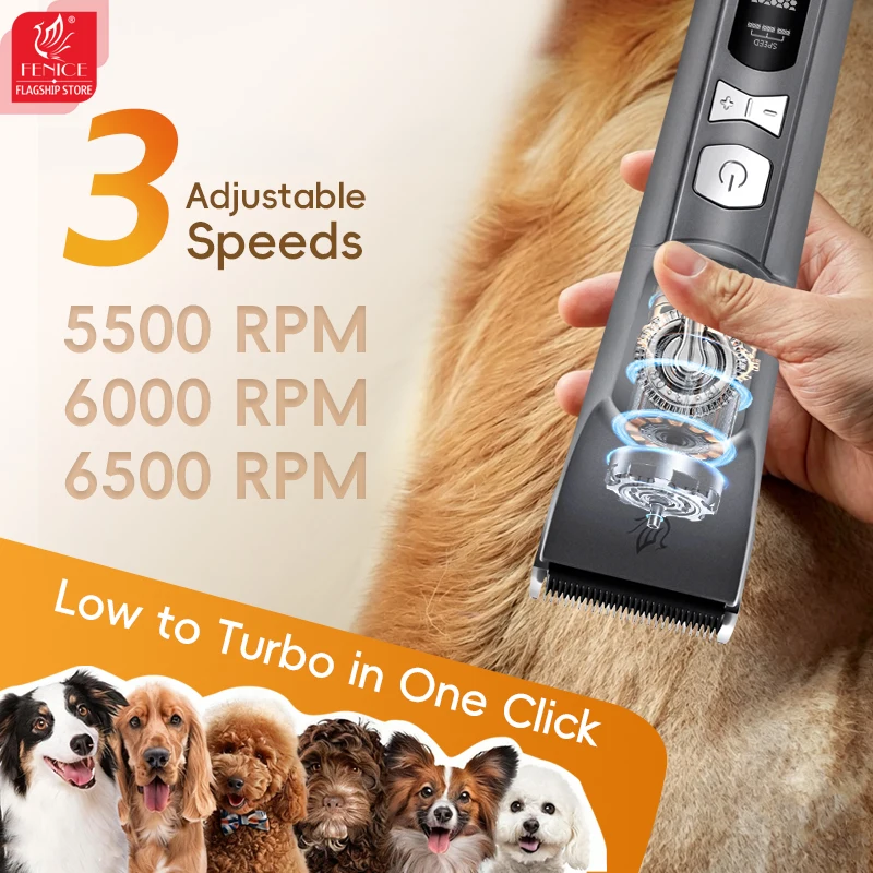 Tosatrice per Animali Domestic - Cordless Dog Clippers Low Noise Grooming recensione e prezzo