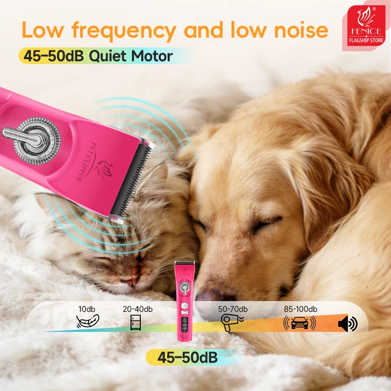Tosatrice per Animali Domestic - Cordless Dog Clippers Low Noise Grooming recensione e prezzo