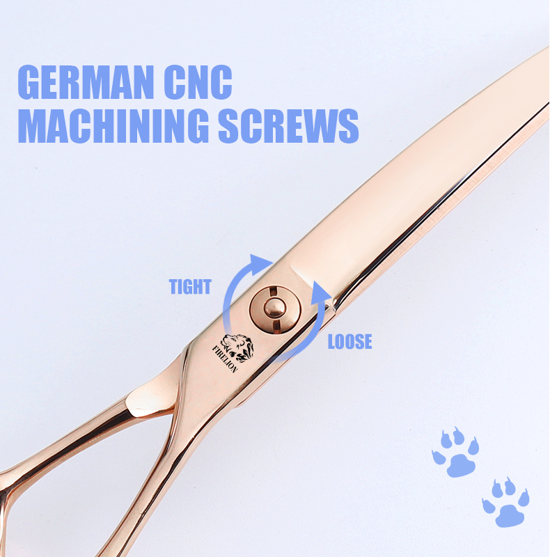 FIRELION Professionale VG10 6. - Professional Pet Grooming Scissors Curved recensione e prezzo