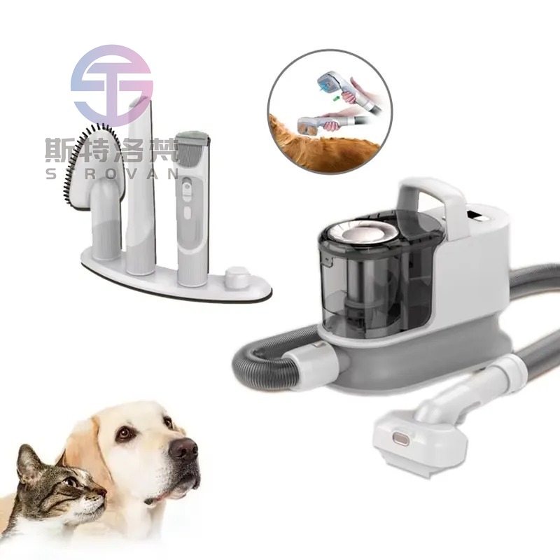 Kit per la toelettatura di can - Pet Grooming Vacuum Suction Kit 5 In 1 recensione e prezzo