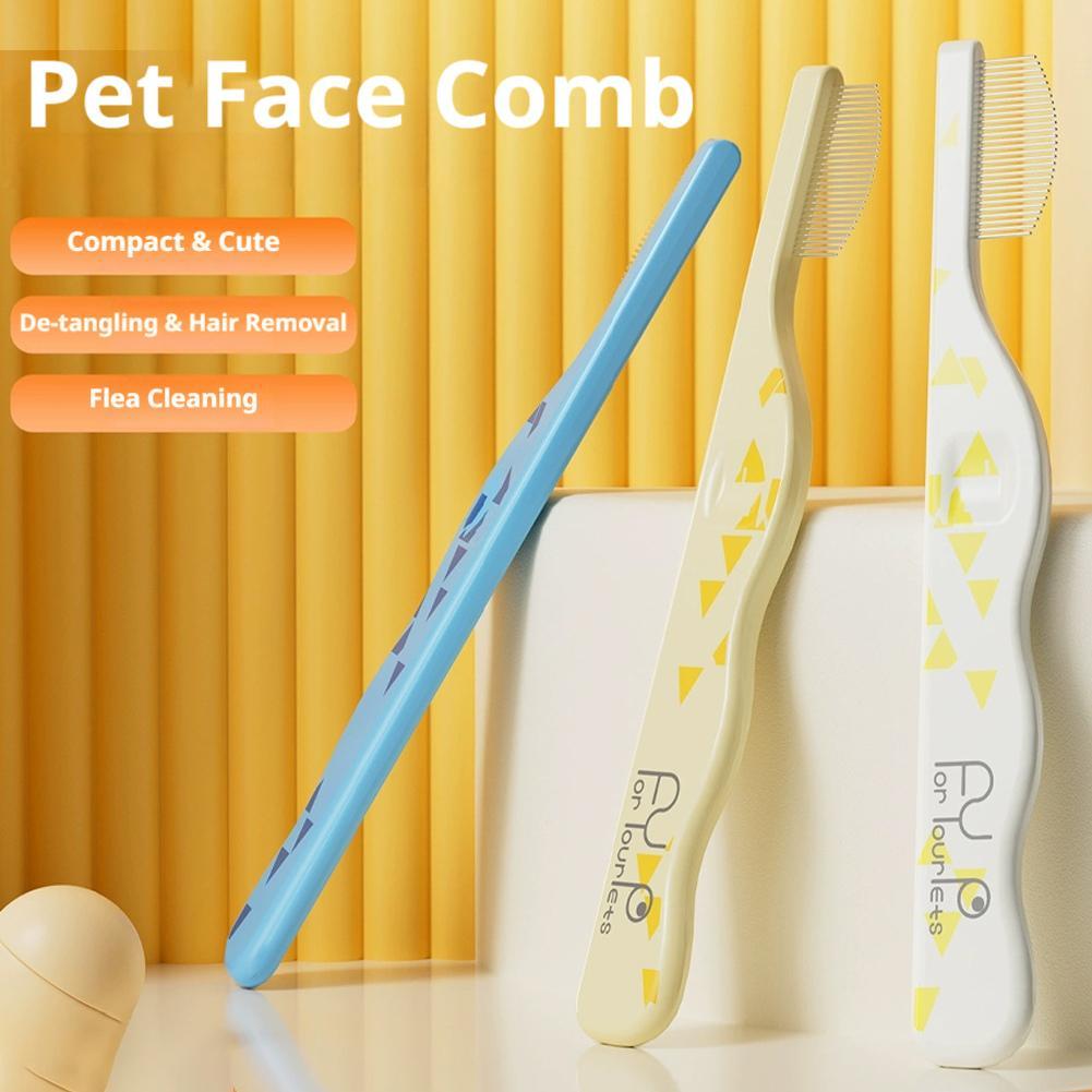 Pettine a forma di gatto, mini - Flea Comb Fine Tooth Pet Tear Stain recensione e prezzo