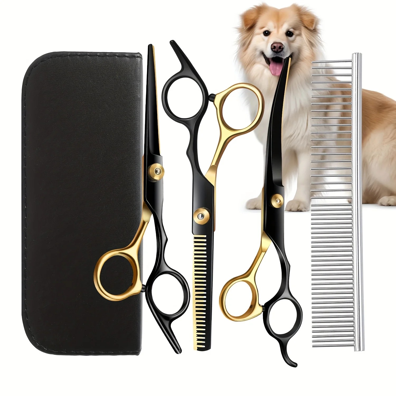 Forbici Professionali Curve da - Professional Pet Grooming Scissors Curved recensione e prezzo